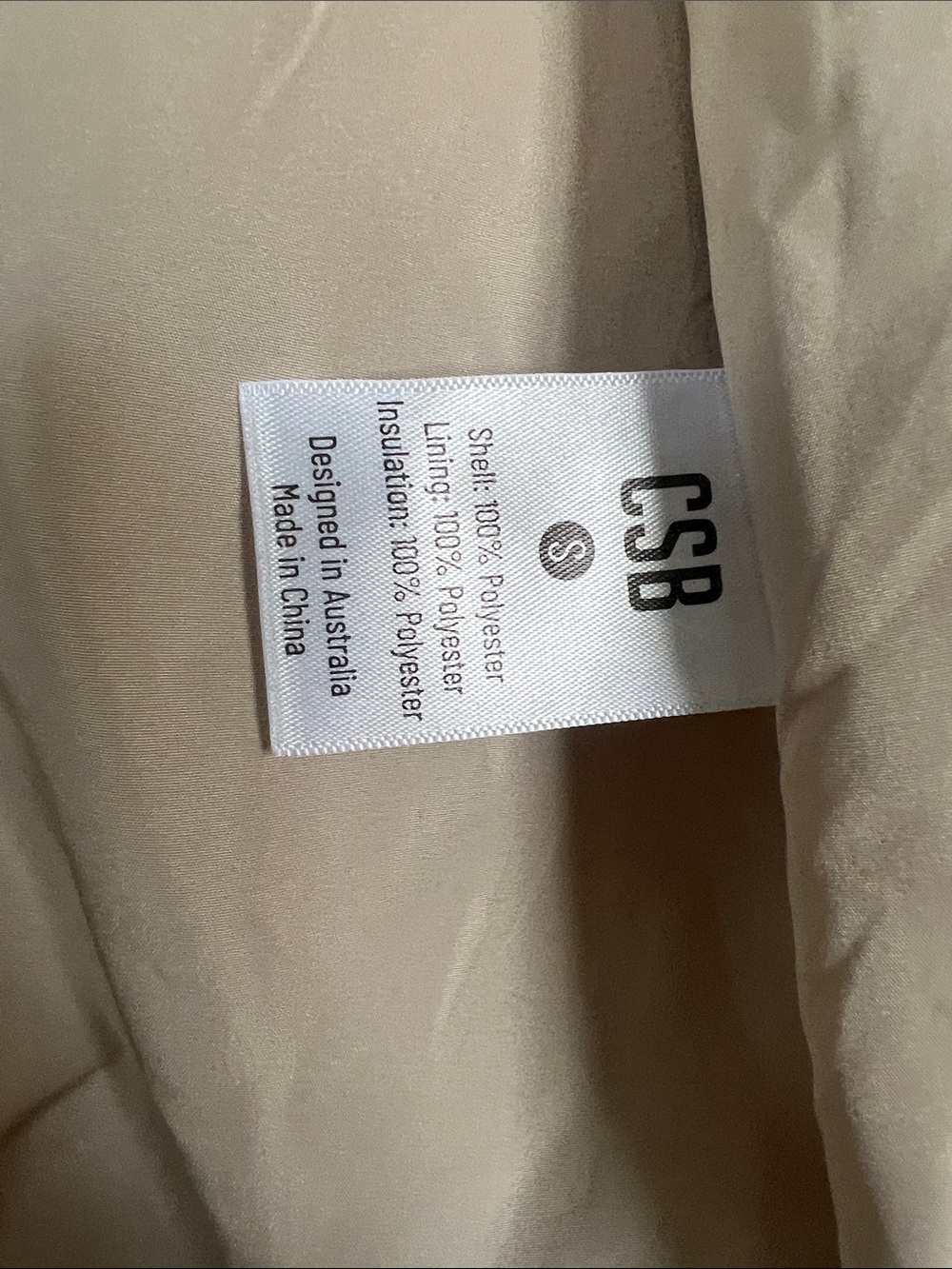 CSB puffer jacket - Picture 3 of 4